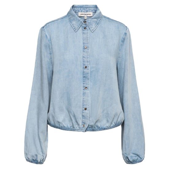 &Co Woman Blouse juul light denim - Image 1