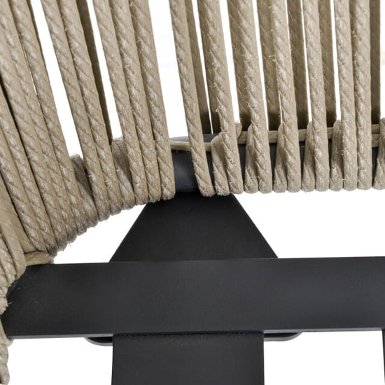 4goodz 3-delige loungeset rotan 2 stoelen en tafel met zit- en rugkussens - - Image 4