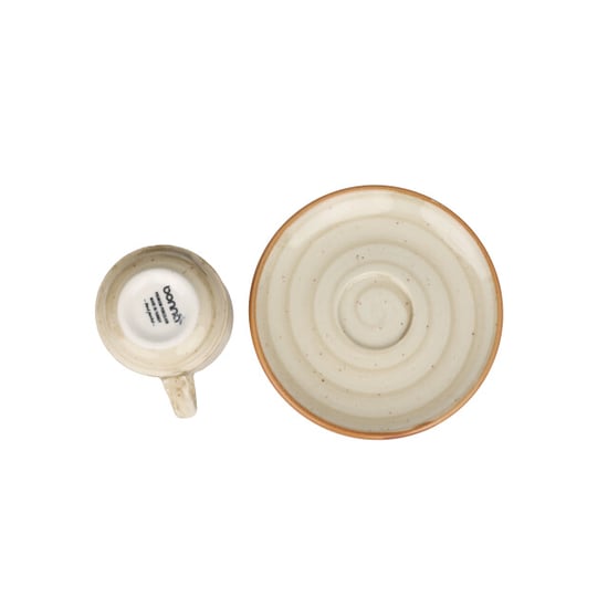 Bonna Espresso kopjes & schotel aura terrain porselein set van 6 - Image 2