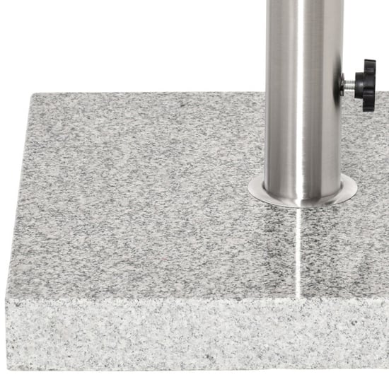 4goodz Outsunny parasolvoet 28kg verrijdbaar marmer/rvs 42x42x36cm - Image 4