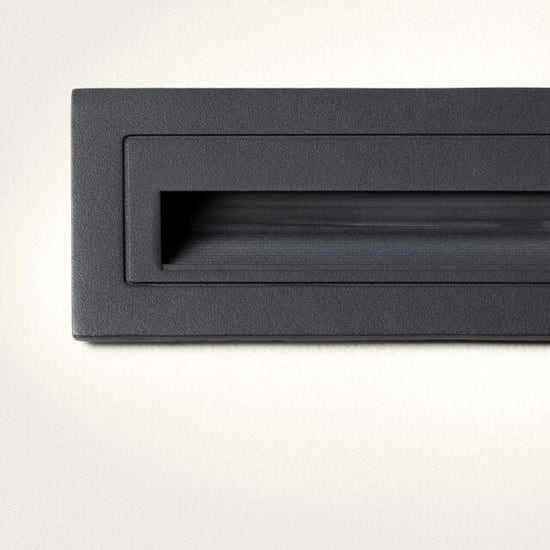 Ventiluxe Wandlamp outdoor led 3w inbouw antraciet path - Image 3