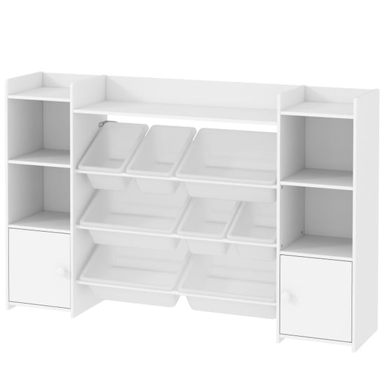 4goodz Kinder-opbergrek voor speelgoed en boeken, voor overzichtelijk opruimen, - Image 1