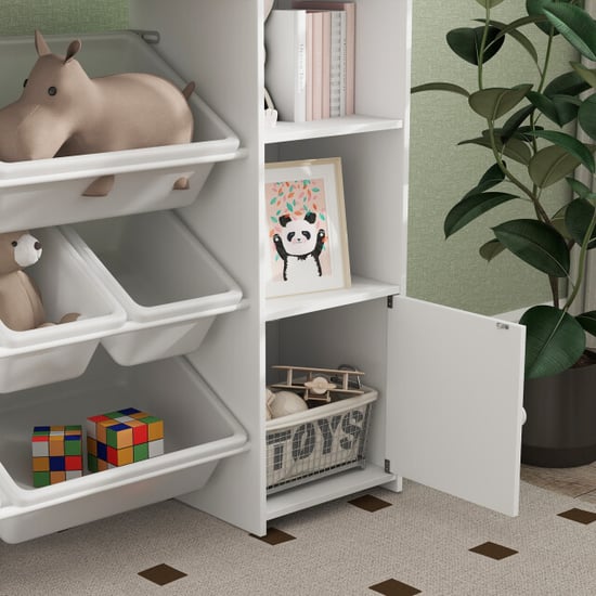 4goodz Kinder-opbergrek voor speelgoed en boeken, voor overzichtelijk opruimen, - Image 2
