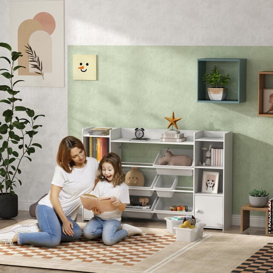 4goodz Kinder-opbergrek voor speelgoed en boeken, voor overzichtelijk opruimen, - Image 5