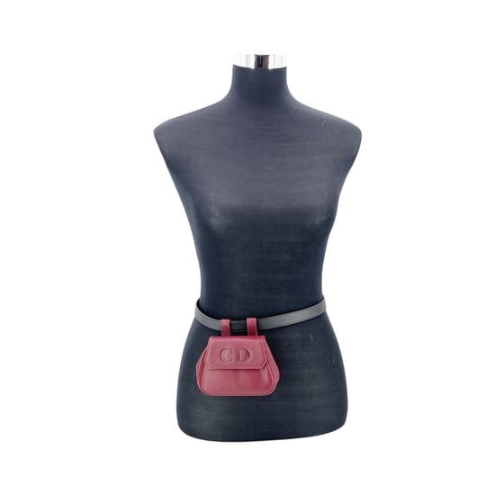 Dior Vintage leren schoudertas Montaigne - Image 2