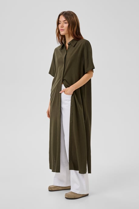 MWDias SS Boxy Shirtdress Dress Loose fit - Image 3