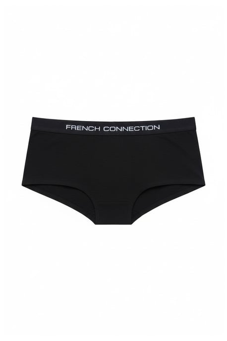 Grey 7 Pack Cotton Ladies Hipster Full Briefs - Image 3