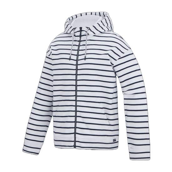 Regatta Dames/Dames Bayletta Full Zip Hoodie (Wit, Marine) - Image 3