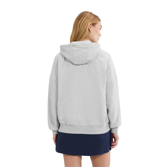 Ellesse Dames Pianella Volledige Ritssluiting Hoodie (Licht Grijs Marl) - Image 2