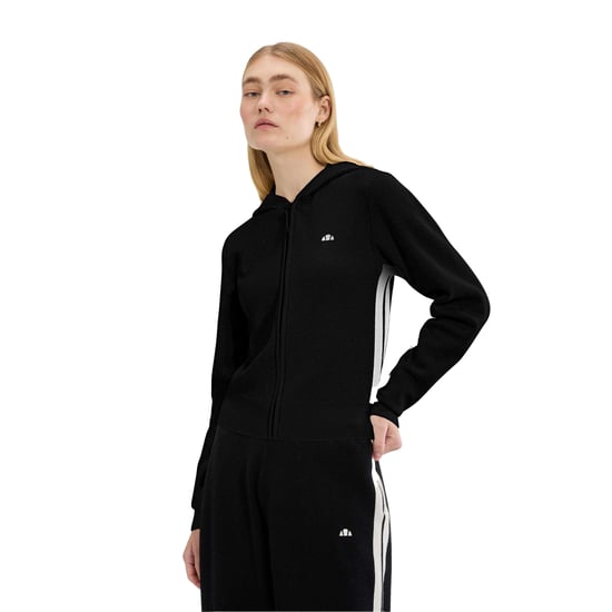Ellesse Dames/Dames Laneisa gebreide Full Zip Hoodie (Zwart) - Image 4