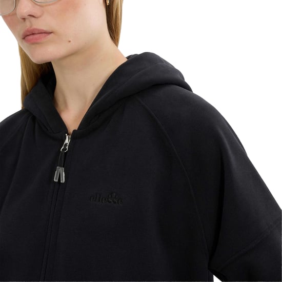 Ellesse Dames Pianella Volledige Rits Hoodie (Zwart) - Image 3