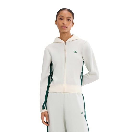 Ellesse Dames/Dames Laneisa gebreide Full Zip Hoodie (Gebroken wit) - Image 3