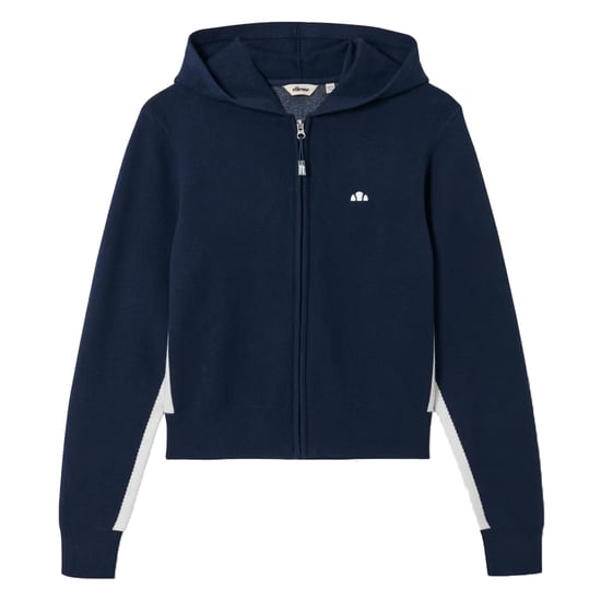 Ellesse Dames/Dames Laneisa gebreide Full Zip Hoodie (Marine) - Image 1