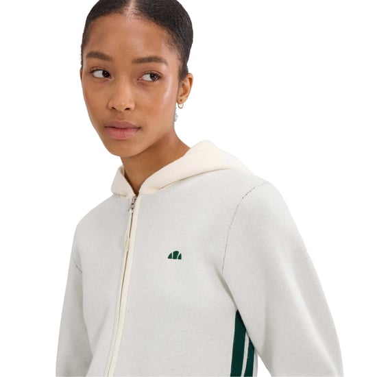 Ellesse Dames/Dames Laneisa gebreide Full Zip Hoodie (Marine) - Image 4