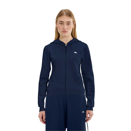 Ellesse Dames/Dames Laneisa gebreide Full Zip Hoodie (Marine) - Image 5