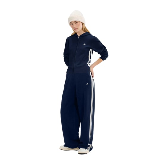 Ellesse Dames/Dames Laneisa gebreide Full Zip Hoodie (Marine) - Image 6