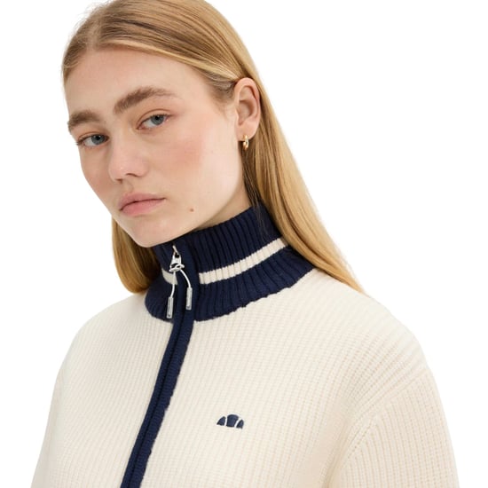 Ellesse Dames/Dames Le Massif Full Zip Jas (Gebroken wit) - Image 3