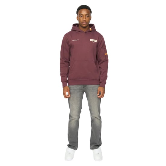 Duck and Cover Heren Marsak V2 Hoodie (Rozijn) - Image 3