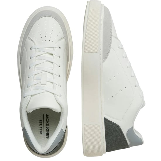 Jack And Jones Mens Aspire Court Trainers (White/Vapour/Blue/Castle Rock) - Image 3