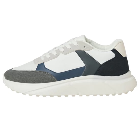 Jack And Jones Heren Aspire Runner Sportschoenen (Blazer Wit/Kasteelrots/Navy) - Image 3
