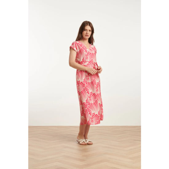 Smashed Lemon 25072 midi jurk met grafische print | - Image 6