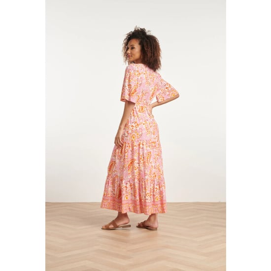 Smashed Lemon 24014 maxi zomerjurk met paisley print | - Image 6