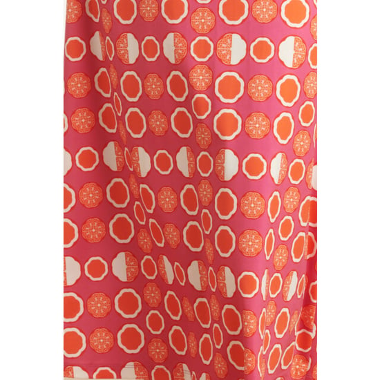 Smashed Lemon 25026 maxi jurk met v-hals met fruitprint | - Image 6