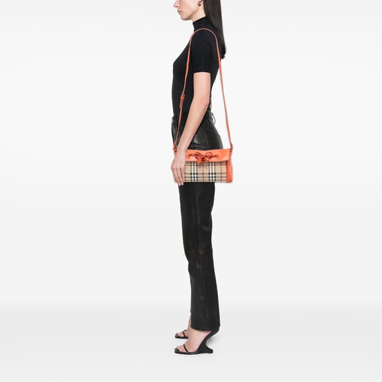 Pre-owned Haymarket Check Coated Canvas Leah Crossbody - Image 6