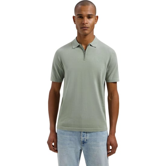 Dstrezzed Ds dorian zip polo - Image 1
