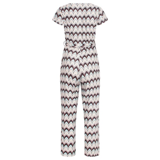 Smashed Lemon 24427 zachte stretch grafische print zomer jumpsuit | - Image 5