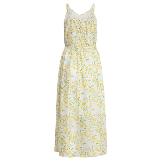 Smashed Lemon 25011 midi strappy jurk met citroenprint | - Image 4