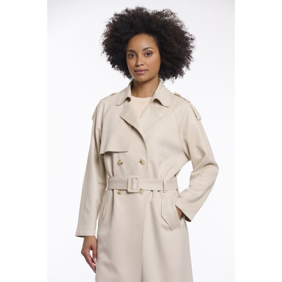 Rino & Pelle double breasted coat with belt elsje.7002621 9030 birch - Image 3