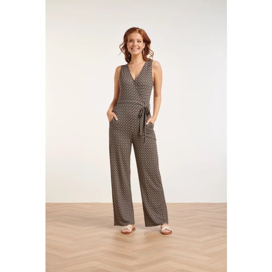 Smashed Lemon 24439 donkere grafische print jumpsuit | - Image 1