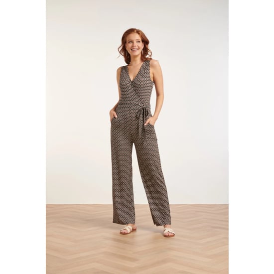Smashed Lemon 24439 donkere grafische print jumpsuit | - Image 4