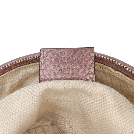 Tweedekans Mini Metallic Geweven Kalfsleren Soho Ketting Crossbody - Image 6