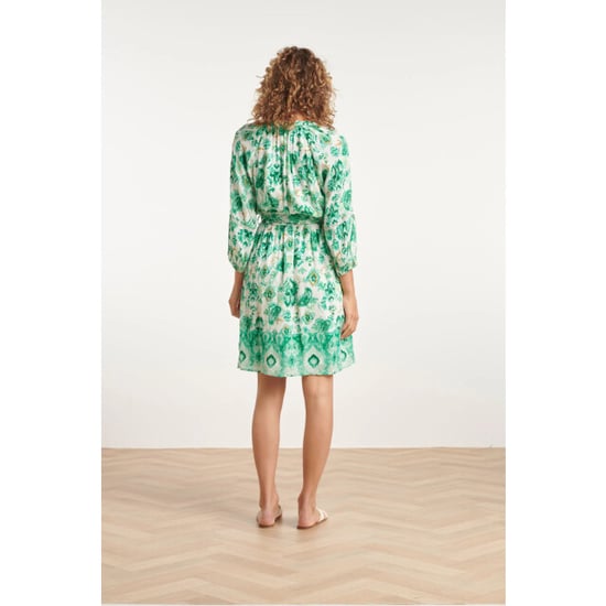 Smashed Lemon 24140 fris ornamentprint jurk met v-hals | - Image 2