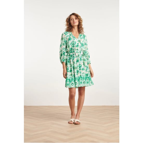 Smashed Lemon 24140 fris ornamentprint jurk met v-hals | - Image 3