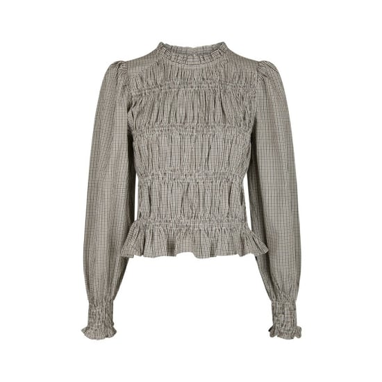 Neo Noir marcia check blouse 166893 306 dusty brown - Image 1