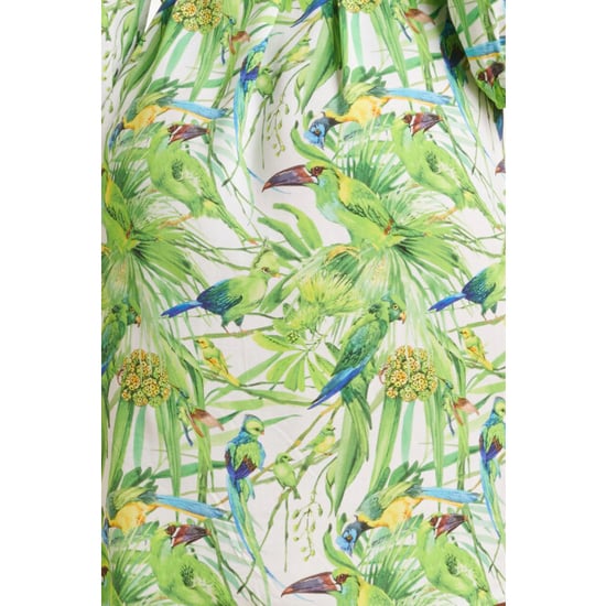 Smashed Lemon 24058 bird print jurk met v-hals | - Image 6