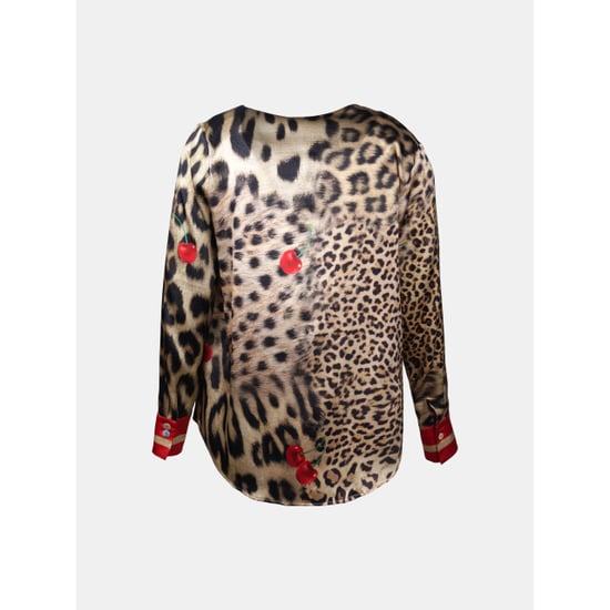 Mucho Gusto ® blouse copenhagen luipaard kers print - Image 2