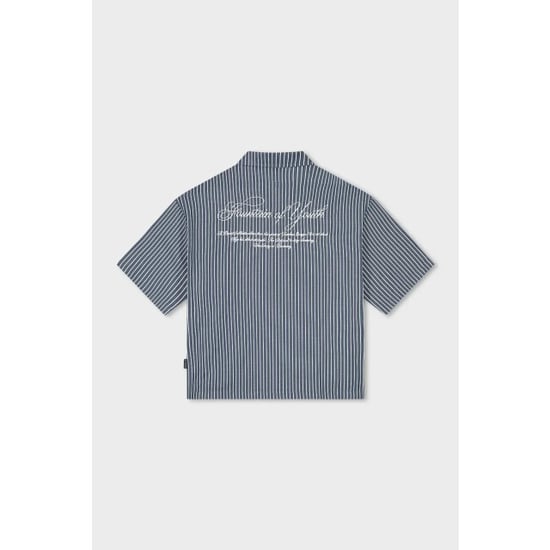Equalité Sky boxy shirt striped - Image 3