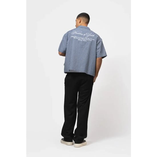 Equalité Sky boxy shirt striped - Image 6