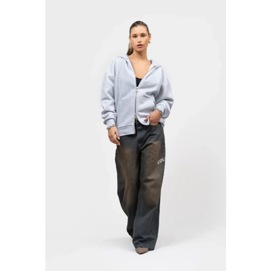 Equalité Elia oversized full zip hoodie melange - Image 6