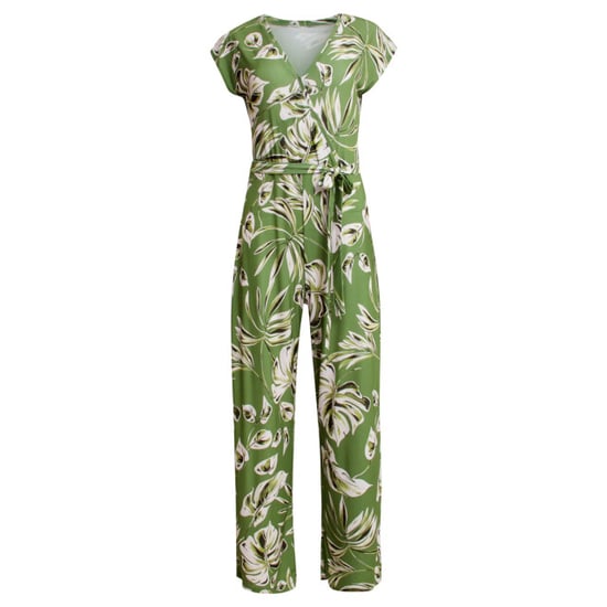 Smashed Lemon 25160 leaf print stretch jumpsuit | - Image 4