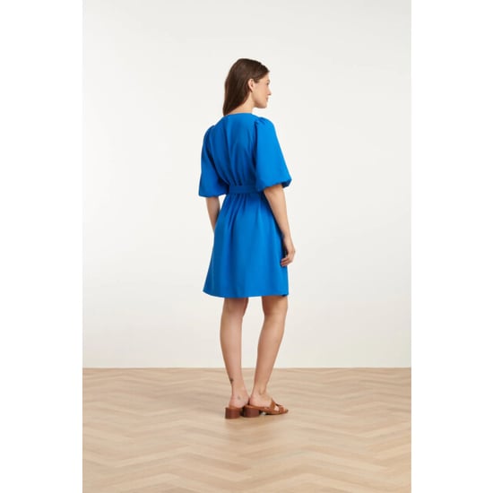 Smashed Lemon 25152 balloon sleeve kort jurkkobalt | - Image 4