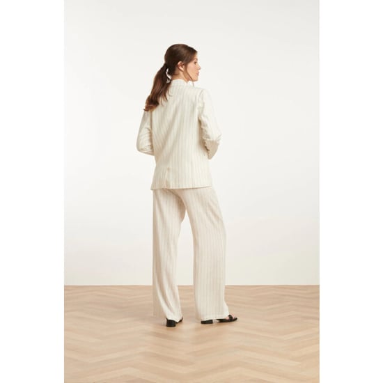 Smashed Lemon 25130 te pinstripe linnen blazer | - Image 4