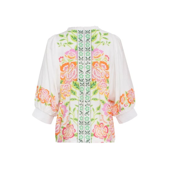 Smashed Lemon 24063 zomer top met levendige bloemenpatroon | - Image 5