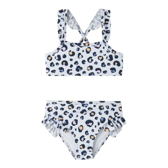 Name It Meisjes bikini set nmfzanimal wit/multicolor dierenprint - Image 1