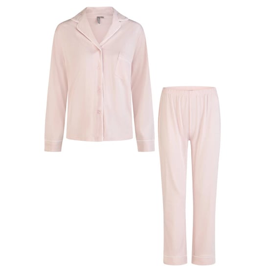 By Louise Dames pyjama set lang modal met knoopsluiting - Image 1