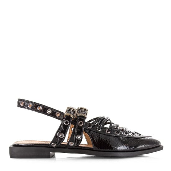 Steve Madden Galanti black patent slingback sandalen dames - Image 2